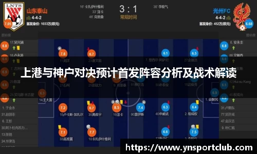 上港与神户对决预计首发阵容分析及战术解读