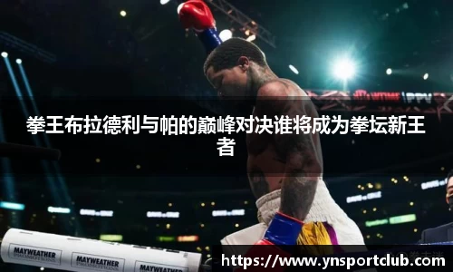 拳王布拉德利与帕的巅峰对决谁将成为拳坛新王者